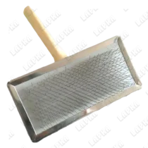 Пуходерка 4-13, 11,5*5,5 см, ручка 8 см