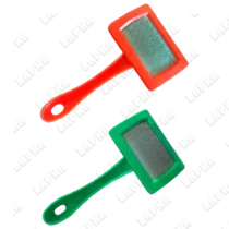 Пуходерка 4-16, 7*5 см, ручка 9 см