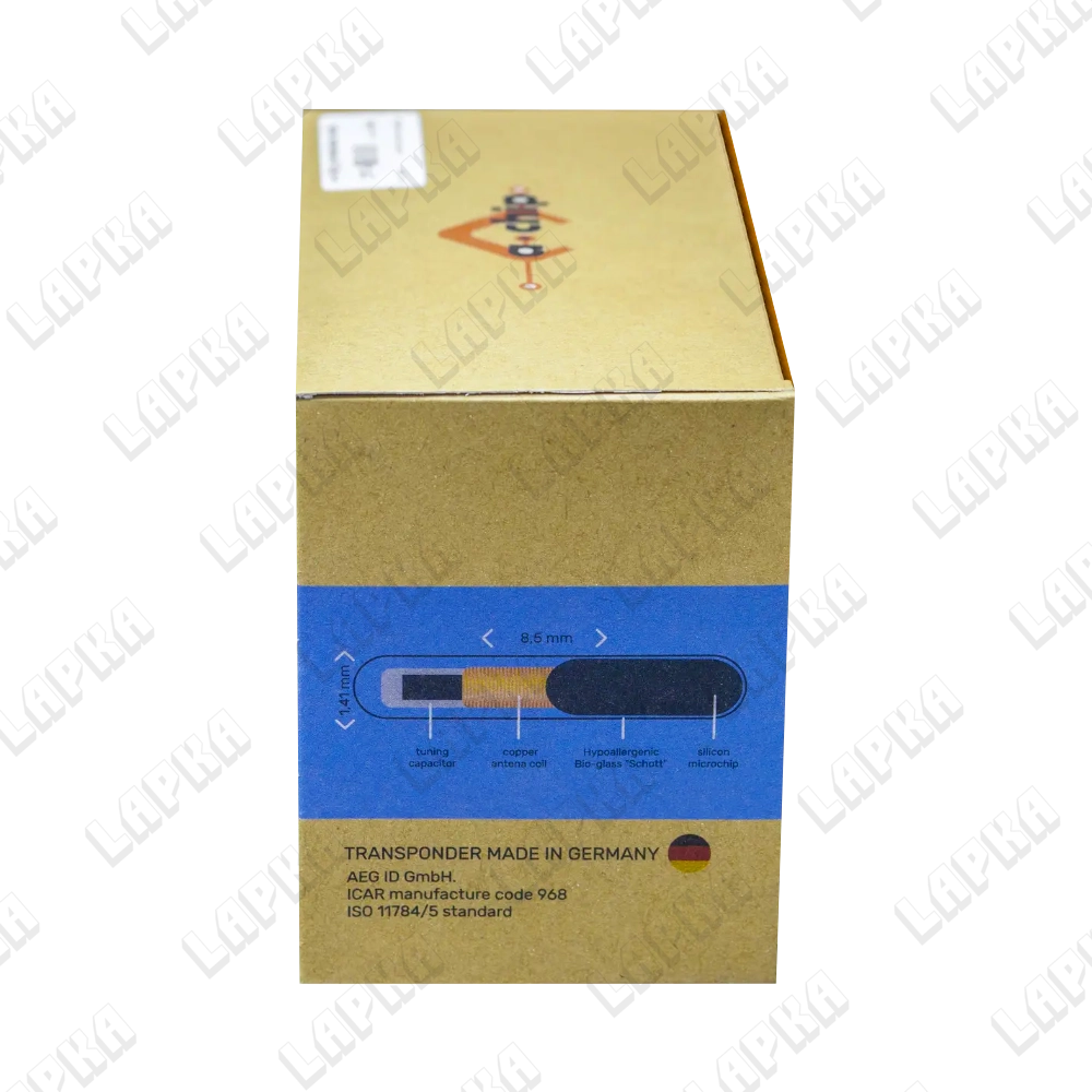 Микрочип MINI WAUDOG Smart ID с QR меткой, 1,4*8 мм 4 Микрочип MINI WAUDOG Smart ID с QR меткой, 1,4*8 мм - Зображення 4