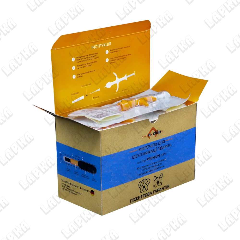 Микрочип MINI WAUDOG Smart ID с QR меткой, 1,4*8 мм 6 Микрочип MINI WAUDOG Smart ID с QR меткой, 1,4*8 мм - Зображення 6