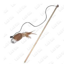 Игрушка 231-1 деревянная удочка с мышкой