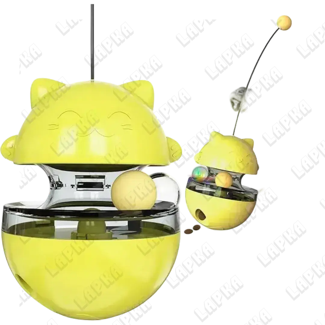 Архив/Игрушка-диспенсер для кошек Неваляшка 148-3, Д-10 см (УЦЕНКА) 1 Архив/Игрушка-диспенсер для кошек Неваляшка 148-3, Д-10 см (УЦЕНКА)