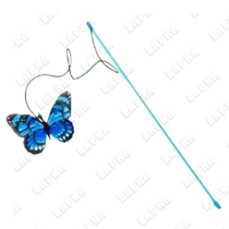 Игрушка-дразнилка для котов 182-10 удочка с бабочкой