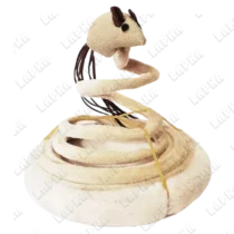 Игрушка 66-5 мышка на пружине