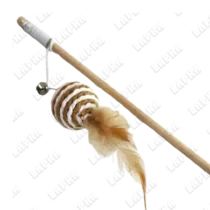 Игрушка 231-5 деревянная удочка с шариком