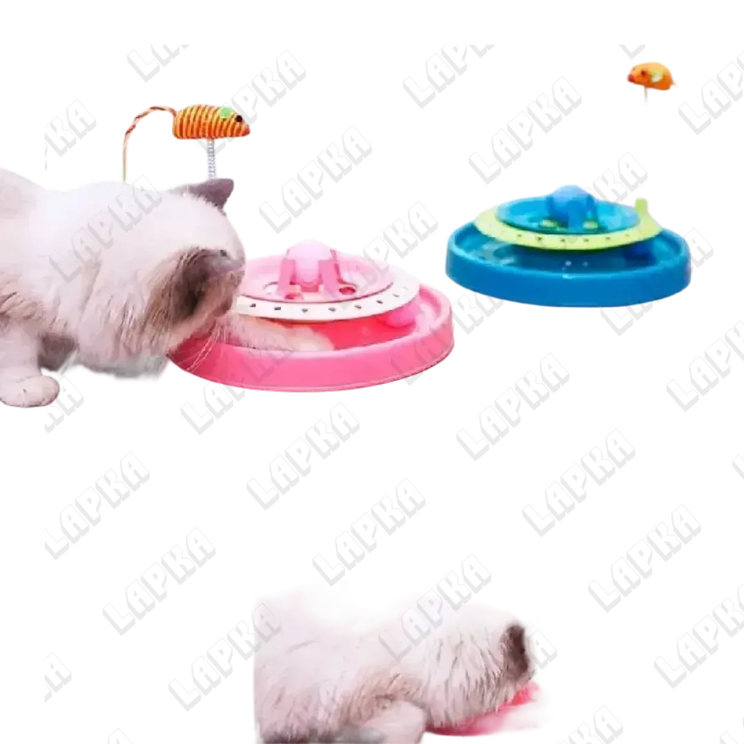 Архив/Игрушка-дразнилка для котов 6-28 круглая, 25*20 см (УЦЕНКА) 3 Архив/Игрушка-дразнилка для котов 6-28 круглая, 25*20 см (УЦЕНКА) - Зображення 3